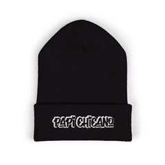 Papi Chicano Embroidered Classic Cuffed Beanie - Stylish Winter Accessory