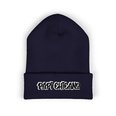 Papi Chicano Embroidered Classic Cuffed Beanie - Stylish Winter Accessory