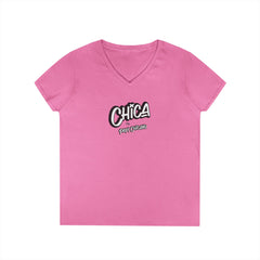 Chica - Women's V-Neck Tee