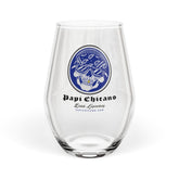 Papi Chicano - Stemless Wine Glass