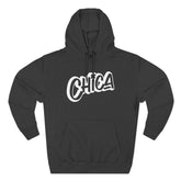 Chica Three-Panel Fleece Hoodie
