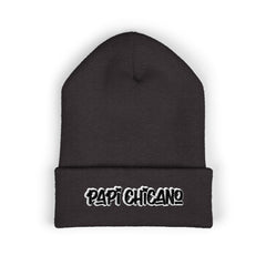 Papi Chicano Embroidered Classic Cuffed Beanie - Stylish Winter Accessory