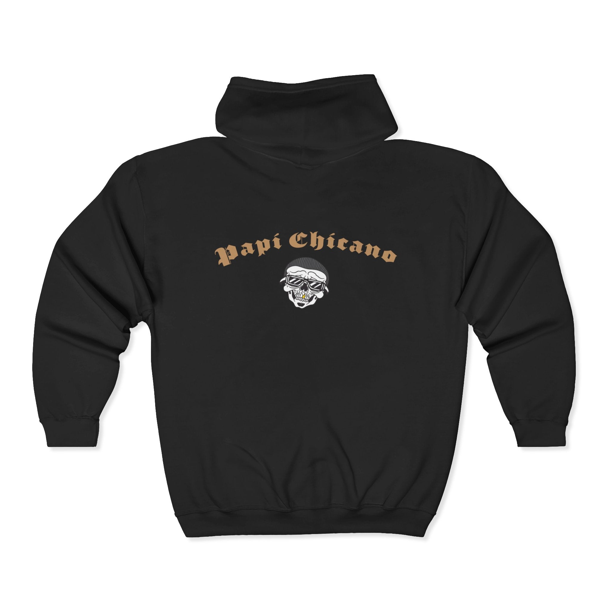 Papi Logo & Bust - Unisex Heavy Blend™ Full Zip Hooded Sweatshirt