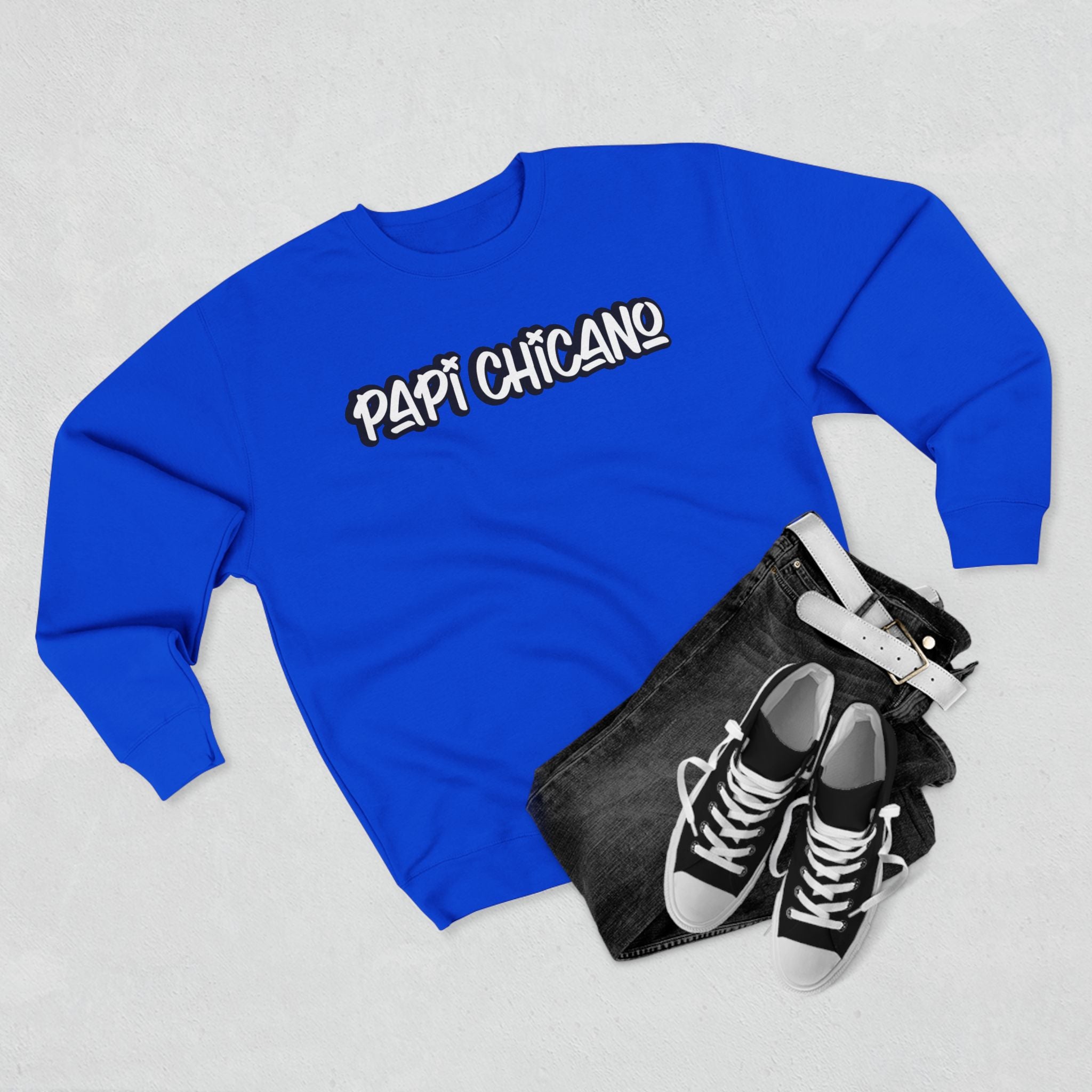 Crewneck logo text front