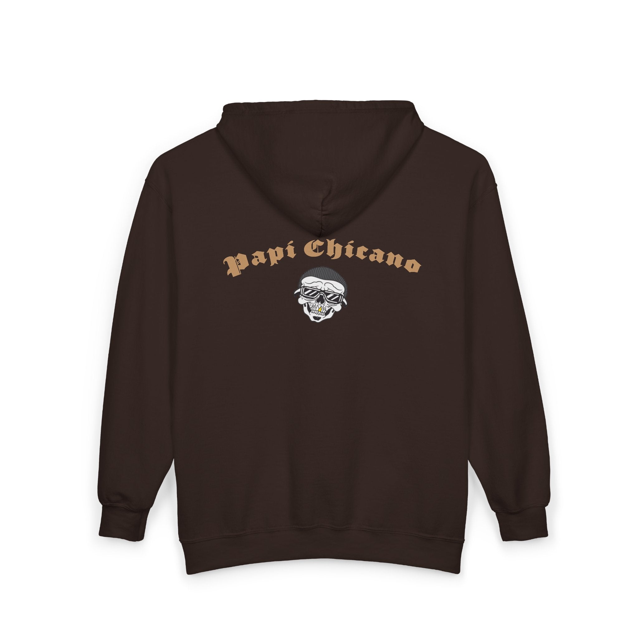 Papi Logo & Bust - Unisex Heavy Blend™ Full Zip Hooded Sweatshirt