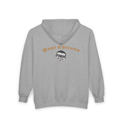 Papi Logo & Bust - Unisex Heavy Blend™ Full Zip Hooded Sweatshirt