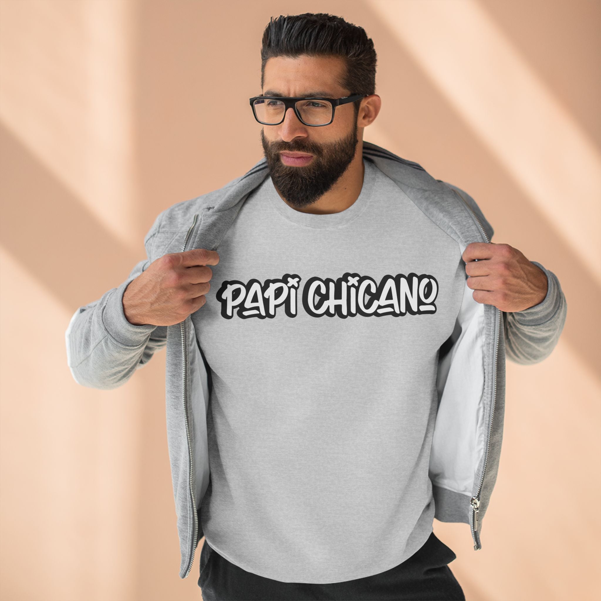 Crewneck logo text front
