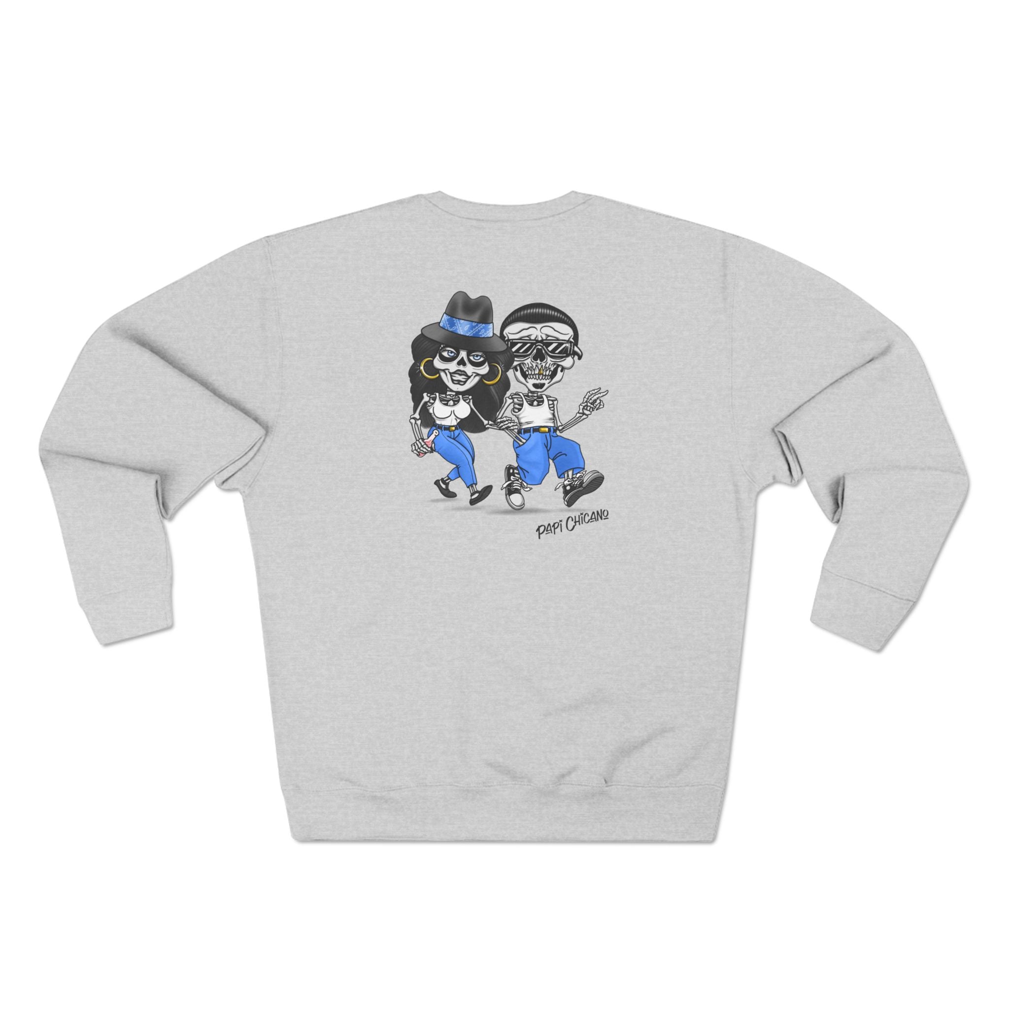 Papi and Chica Crewneck Sweatshirt Light