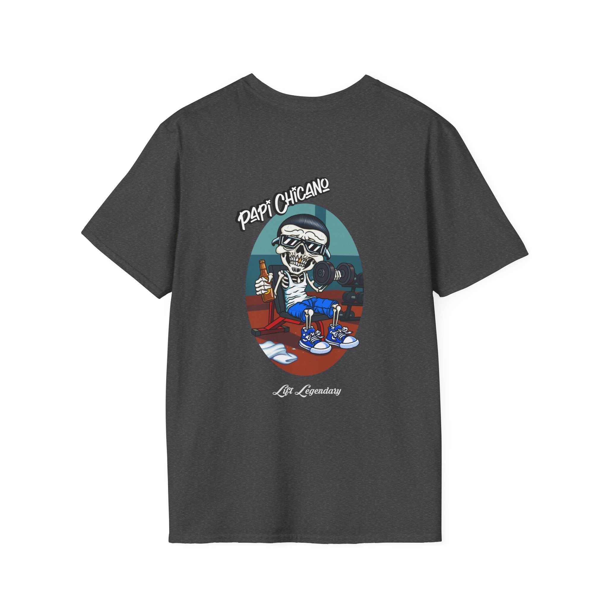 Papi's pumpin' iron!
