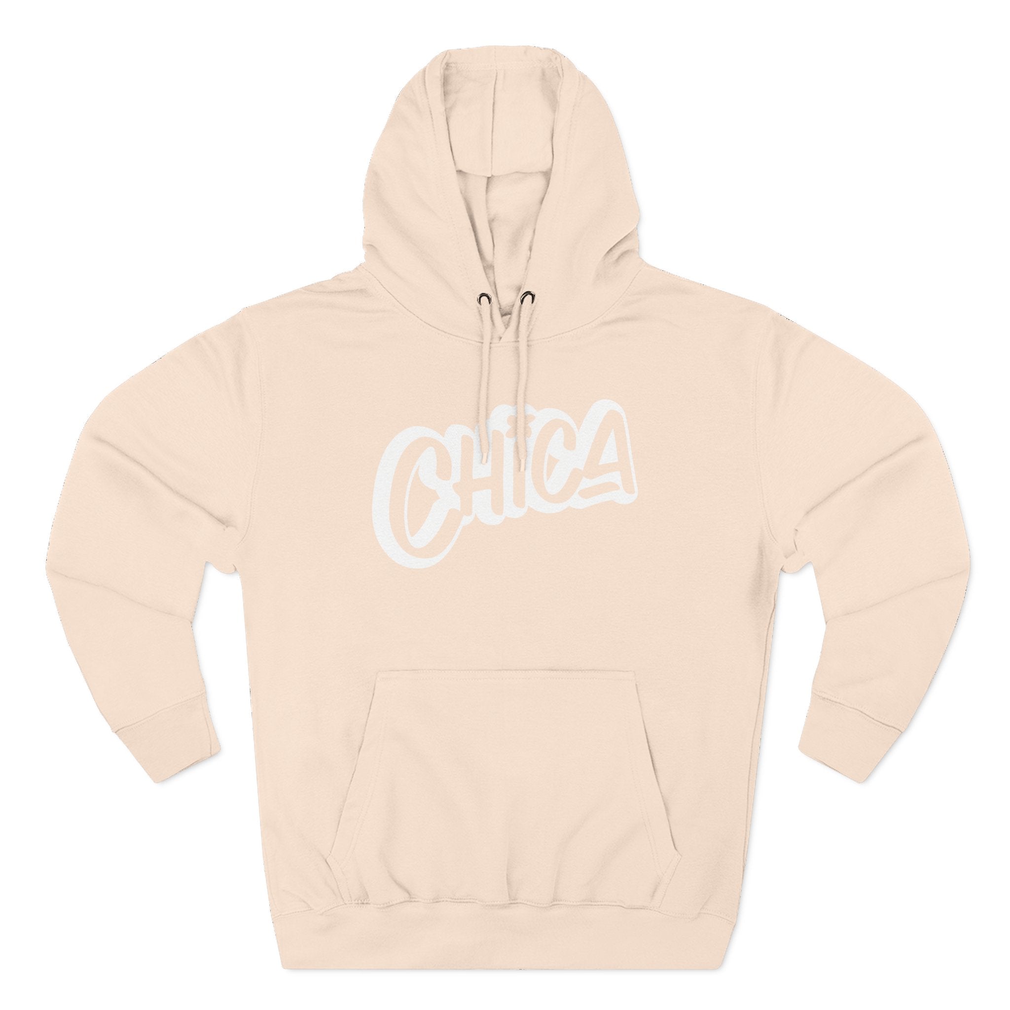 Chica Three-Panel Fleece Hoodie