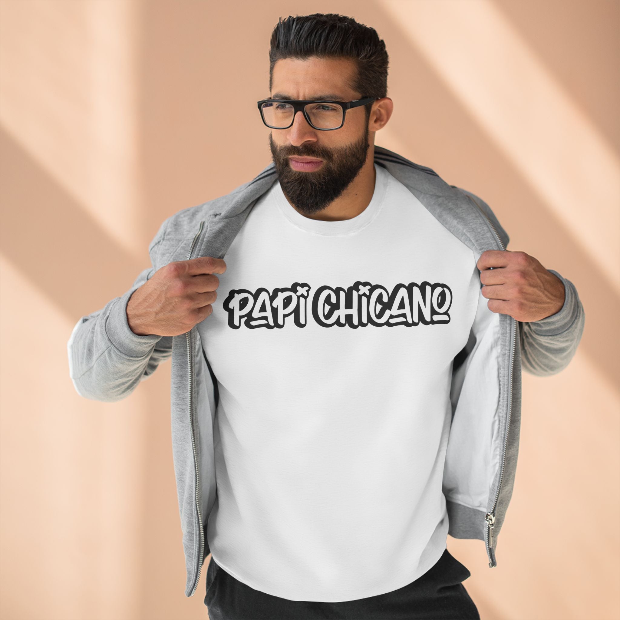 Crewneck logo text front
