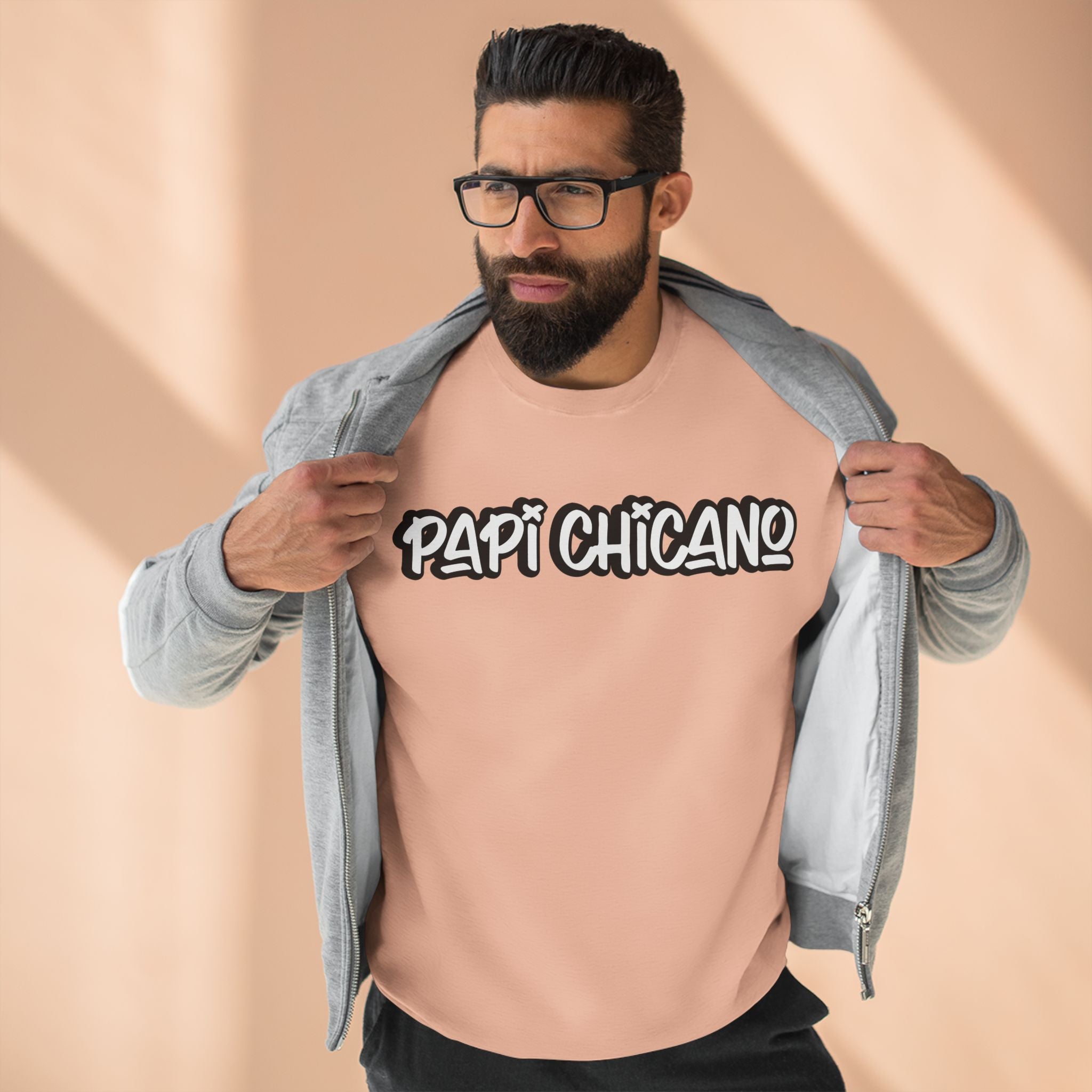Crewneck logo text front