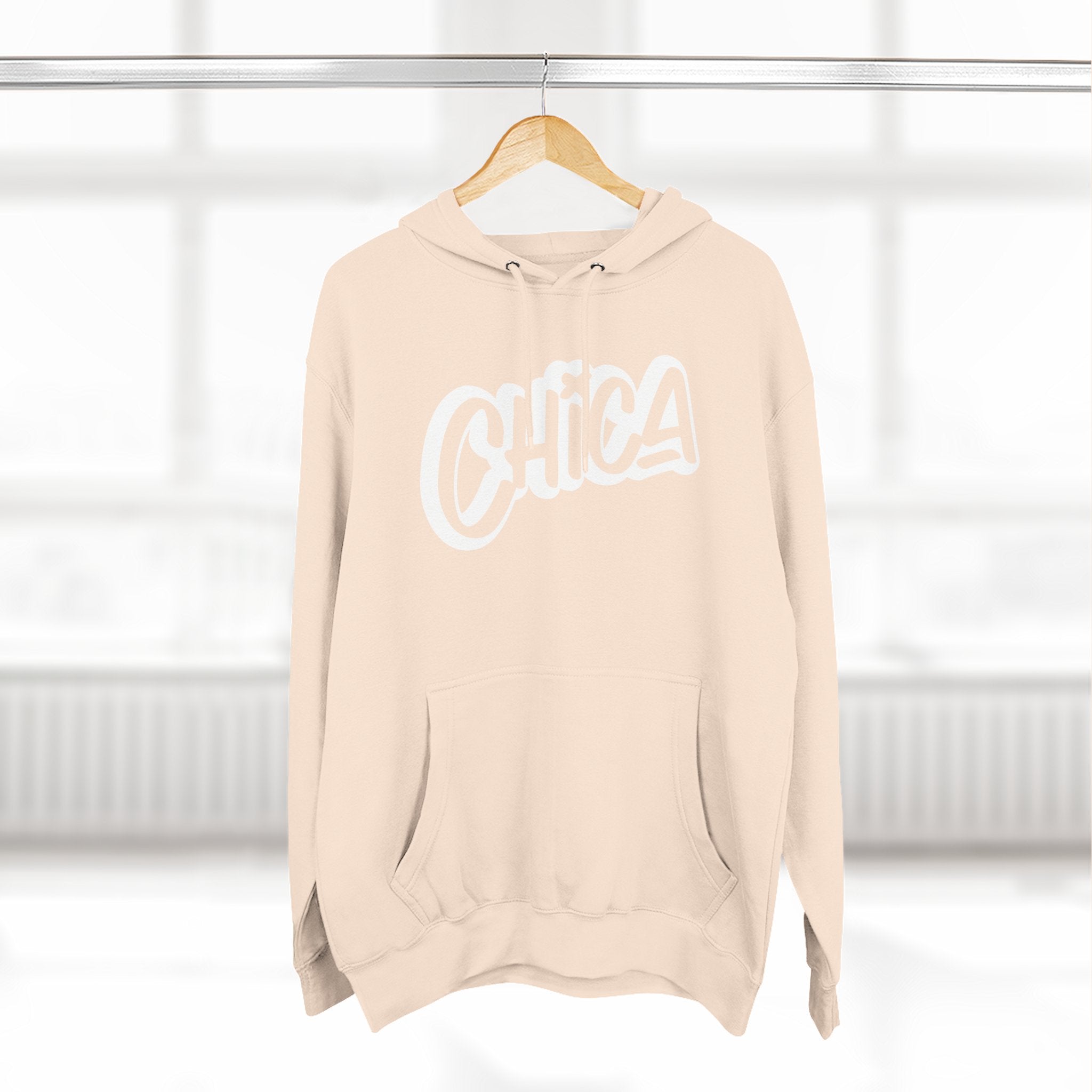 Chica Three-Panel Fleece Hoodie