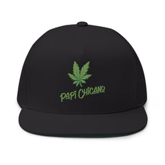 420 Papi - Embroidered Flat Bill Cap
