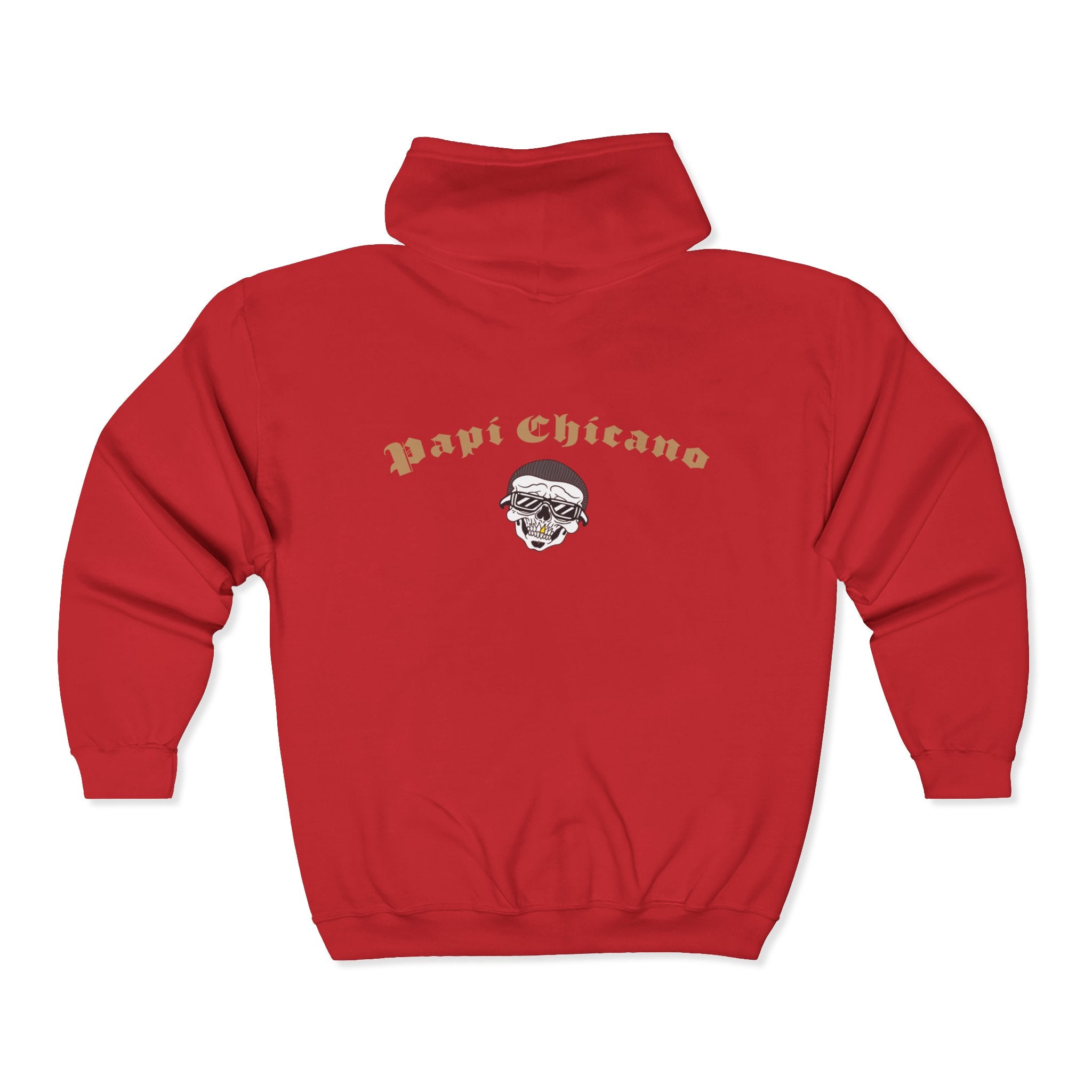 Papi Logo & Bust - Unisex Heavy Blend™ Full Zip Hooded Sweatshirt