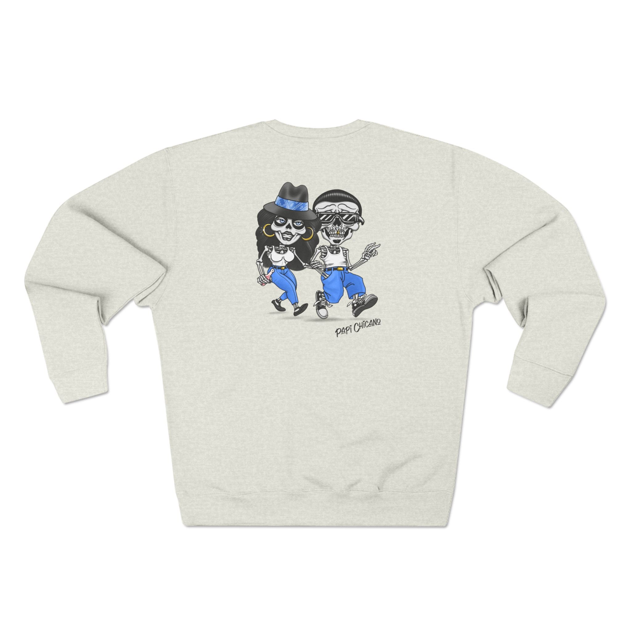Papi and Chica Crewneck Sweatshirt Light
