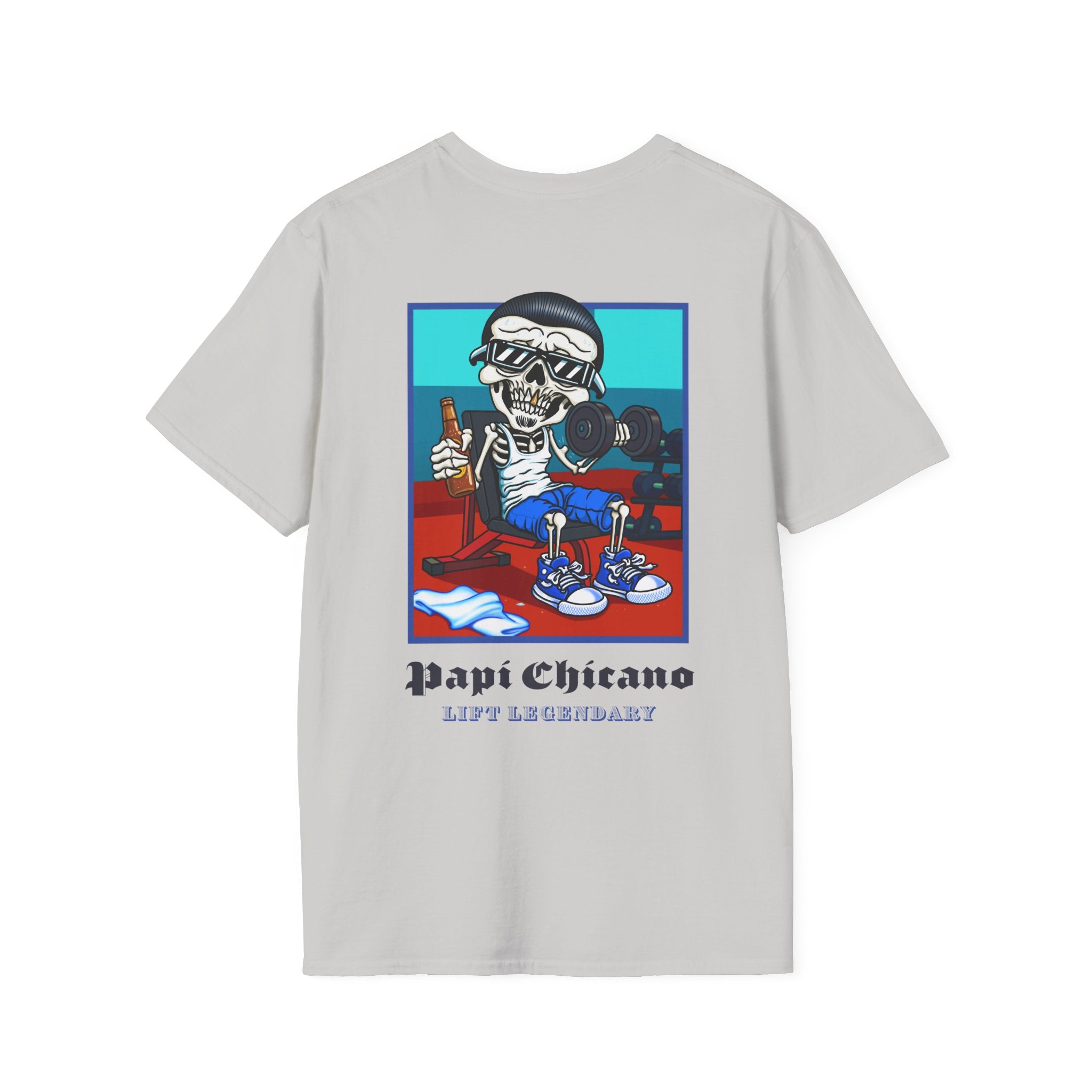 Papi's pumpin' iron!
