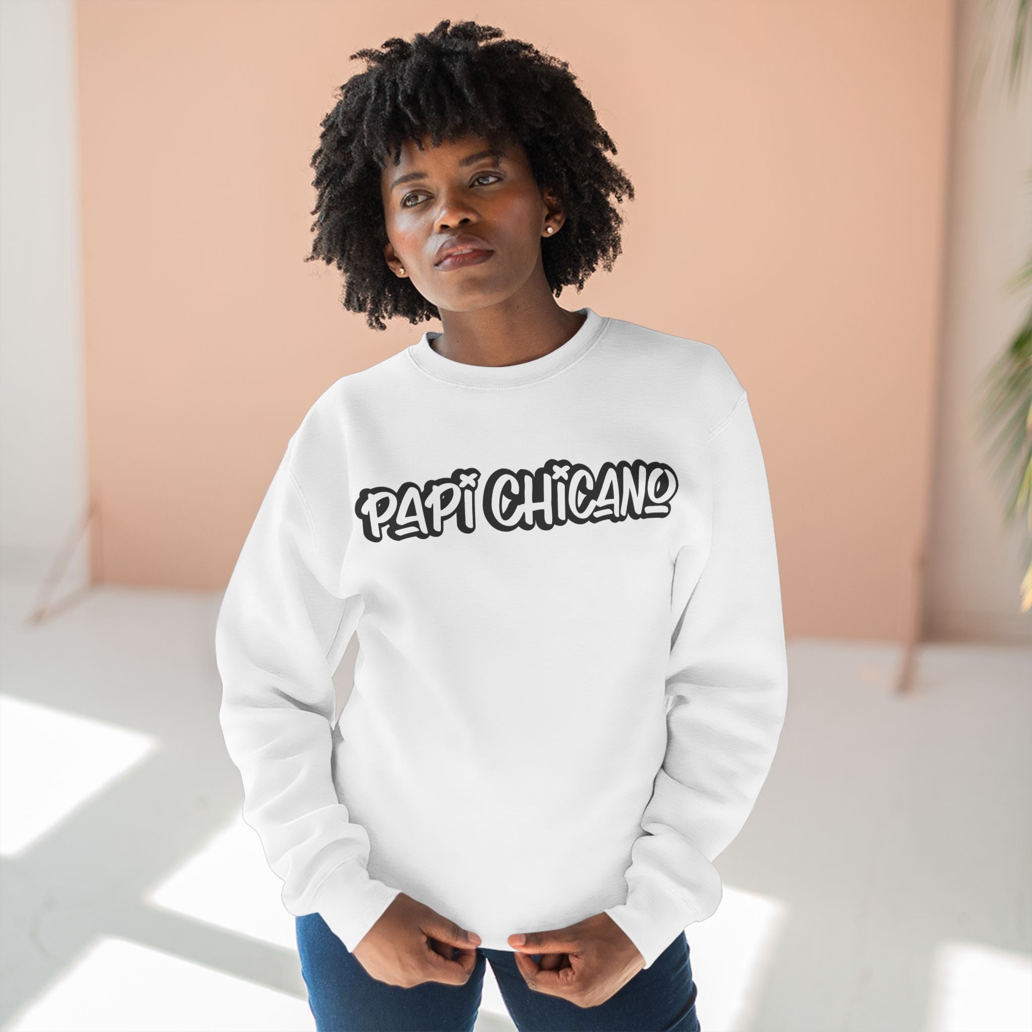Crewneck logo text front