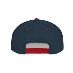 Papi Chicano " Old School " Logo - Embroidered Flat Bill Snapback Hat