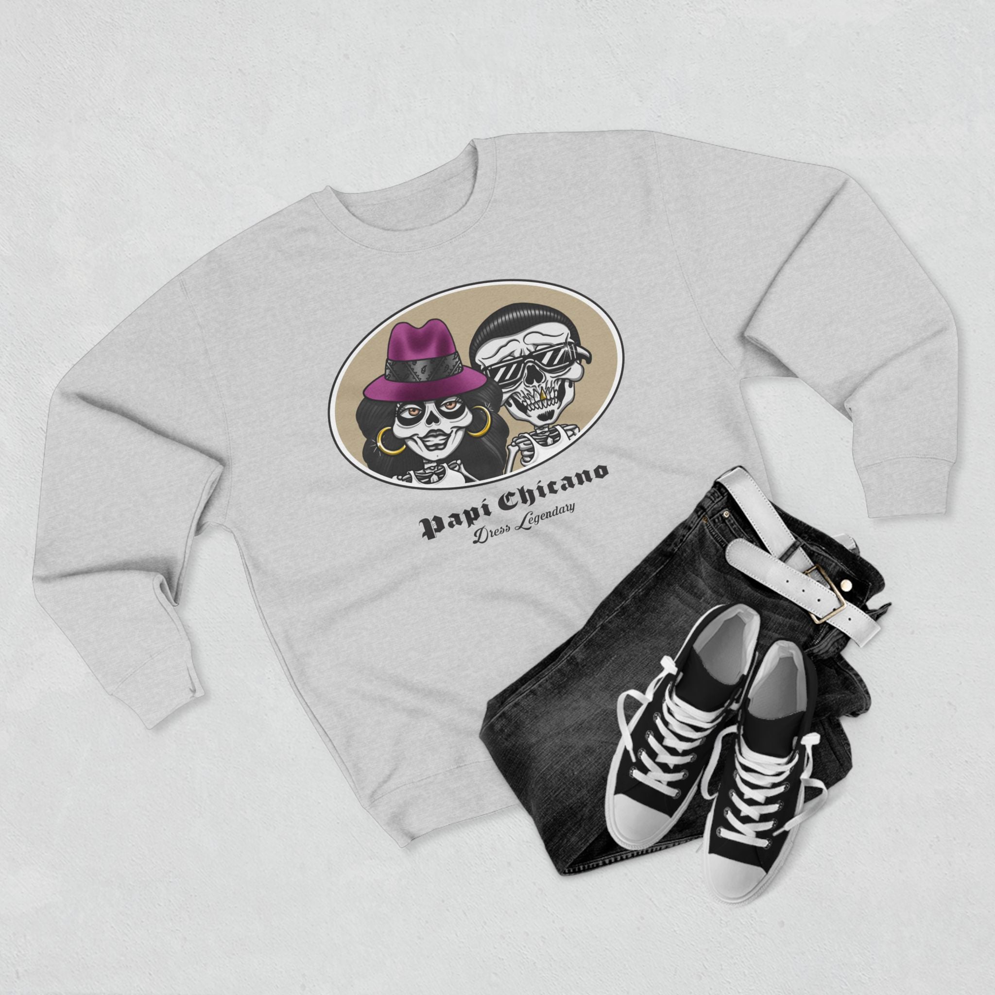 Papi And Chica Dress Legendary Crewneck