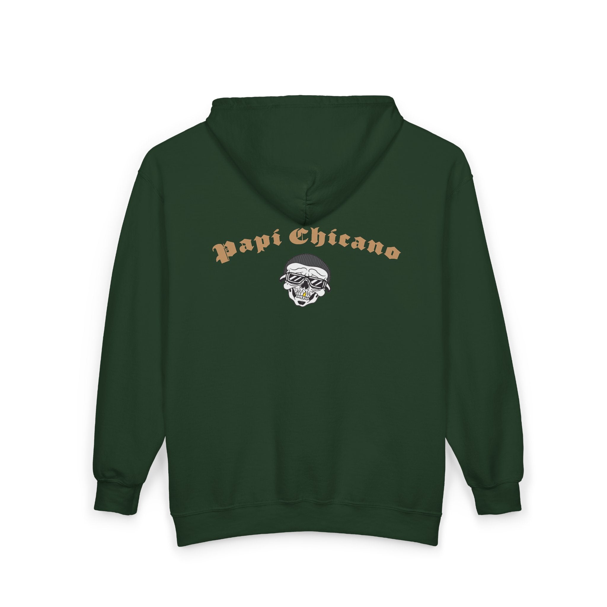 Papi Logo & Bust - Unisex Heavy Blend™ Full Zip Hooded Sweatshirt