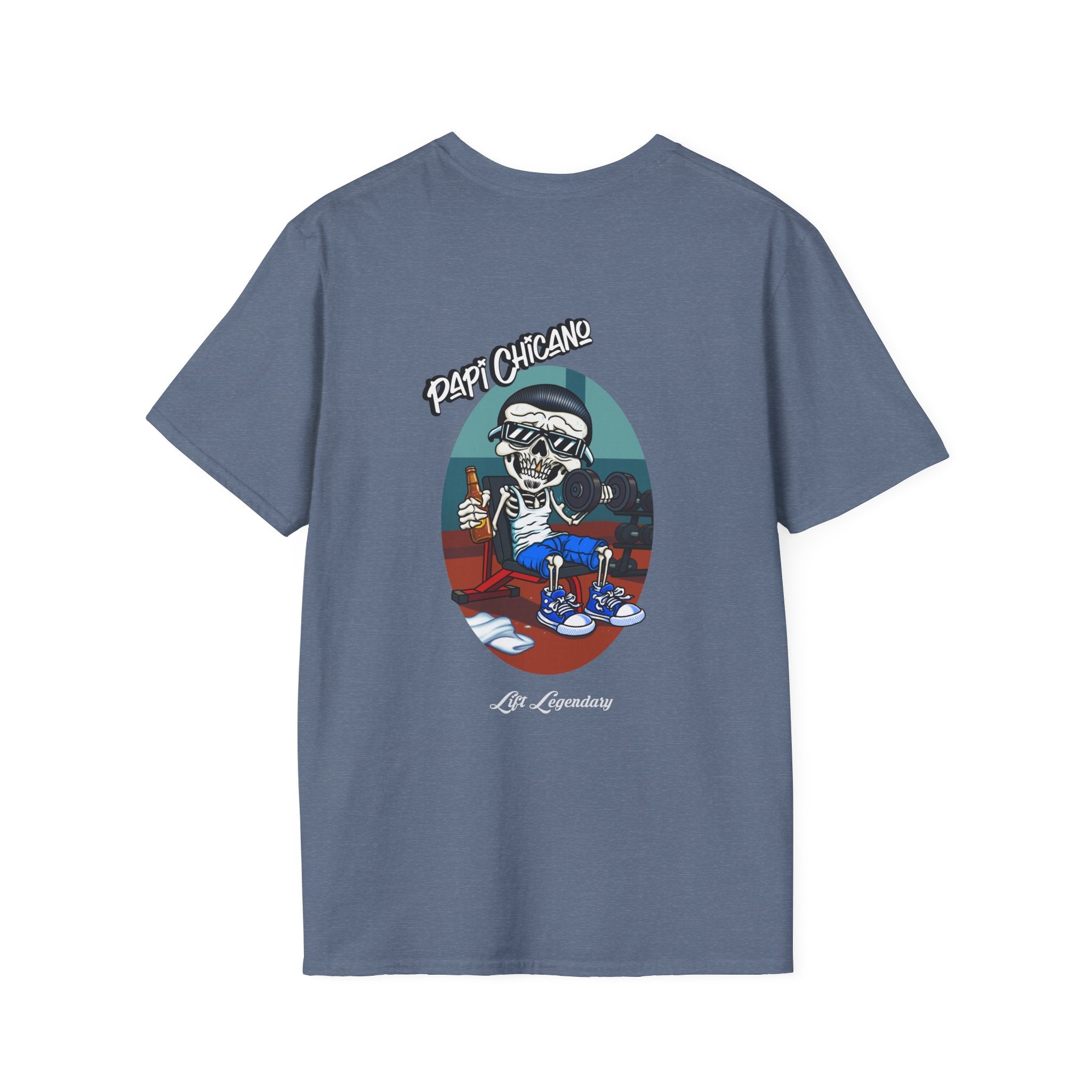 Papi's pumpin' iron!