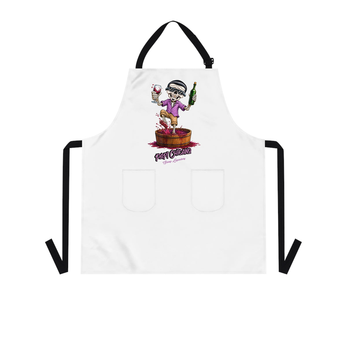Papi Chicano Napa Wine Stomp! - Kitchen Apron