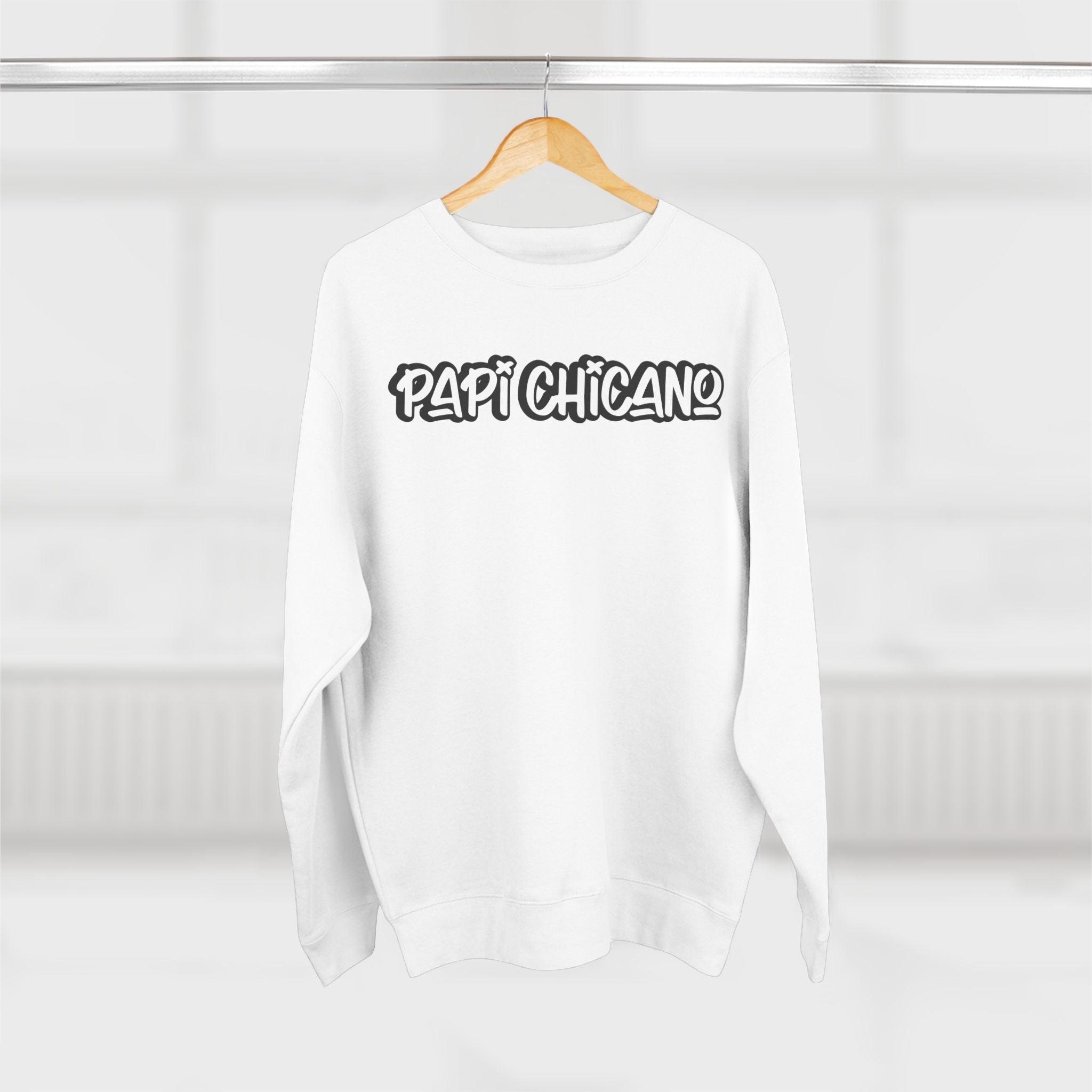 Crewneck logo text front