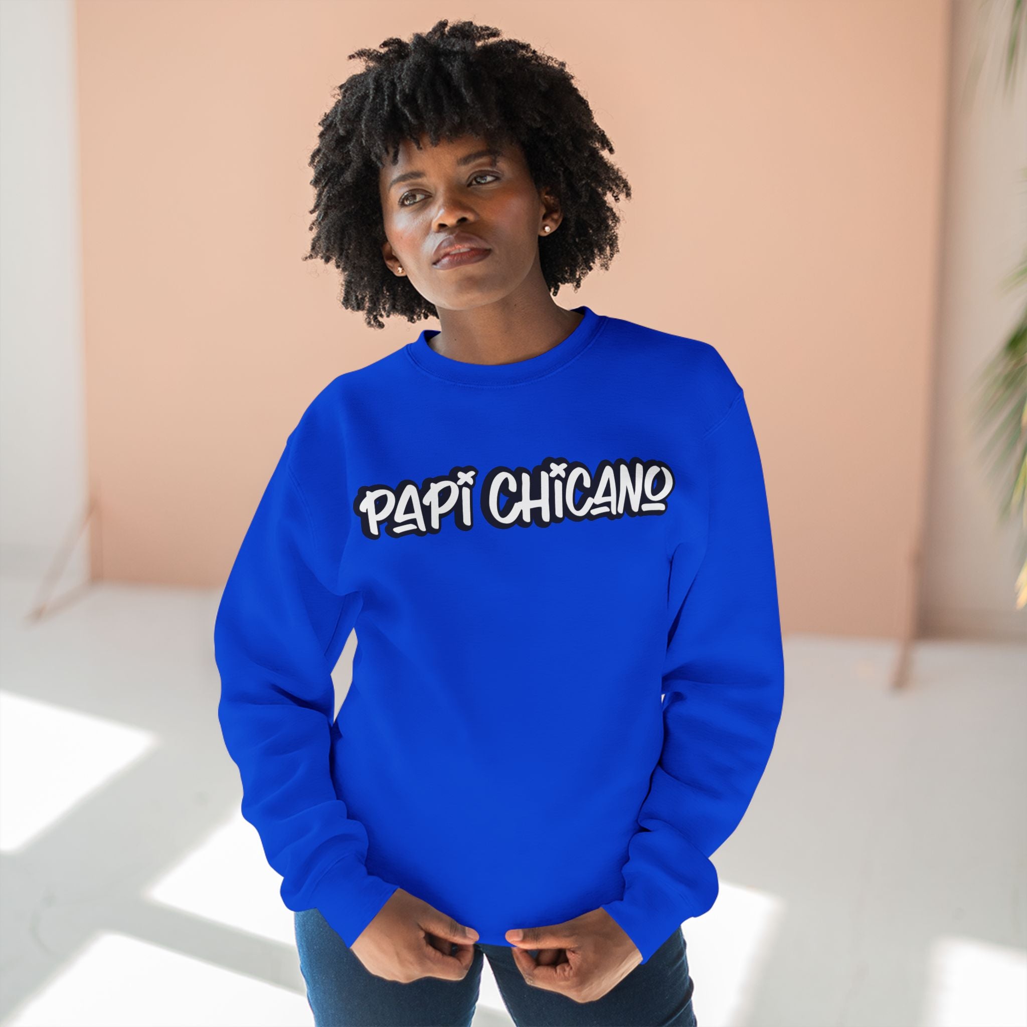 Crewneck logo text front