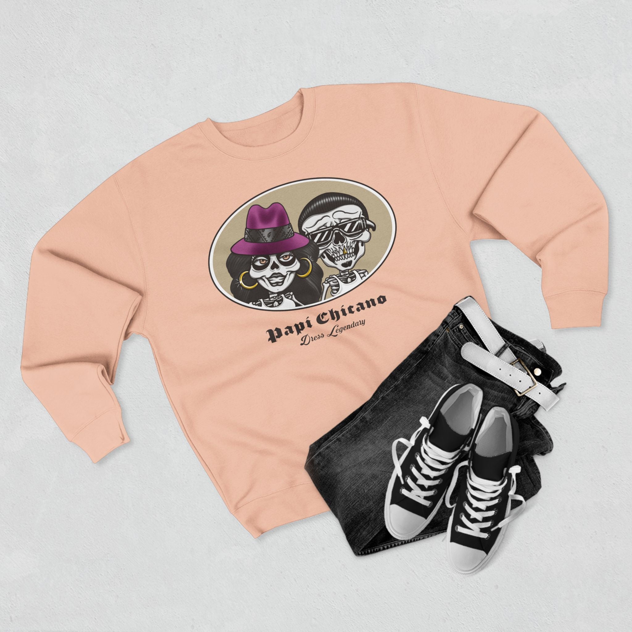 Papi And Chica Dress Legendary Crewneck